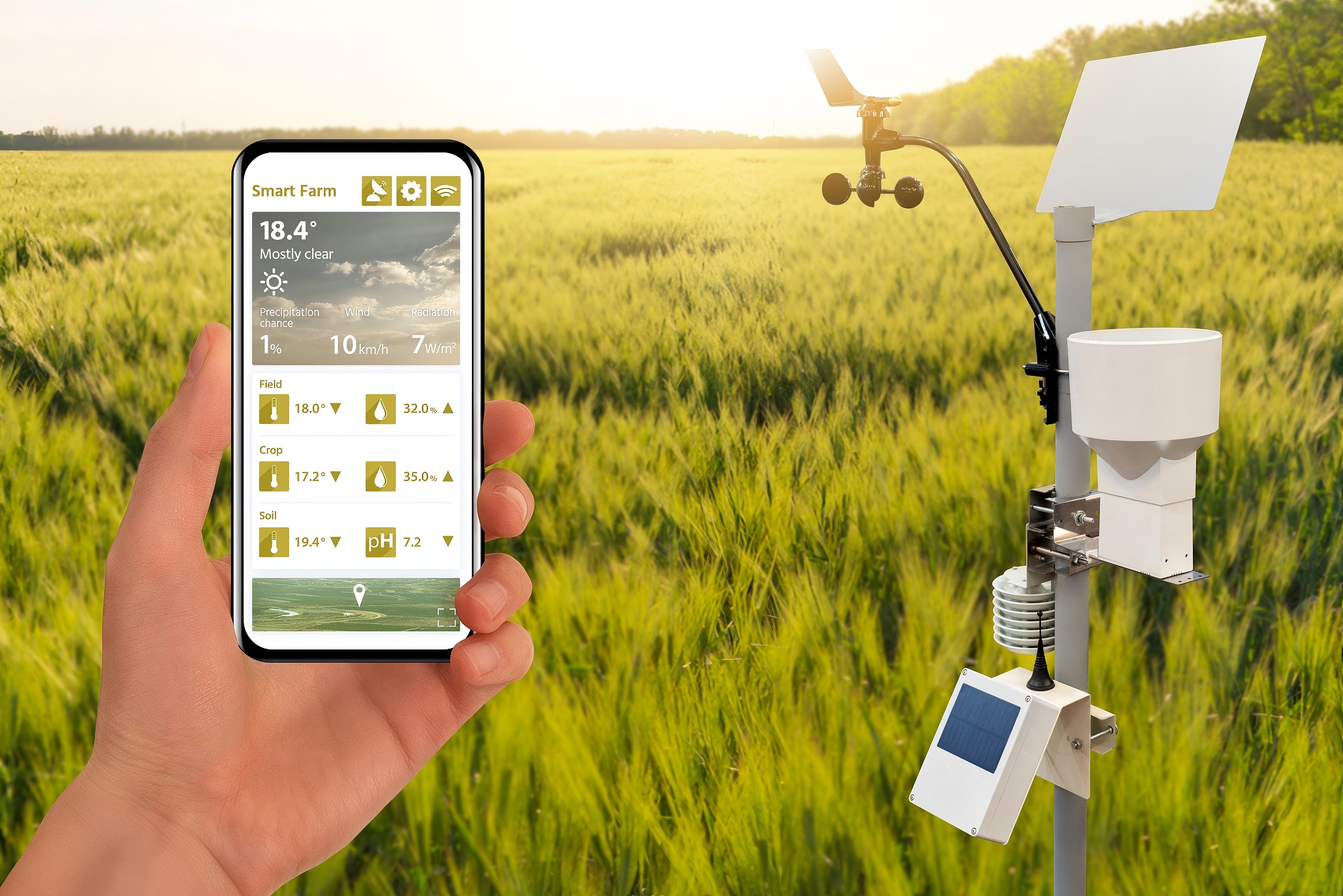 Smart Agriculture Weather Station