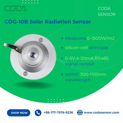 Building a Professional Weather Station with a Pyranometer | CDG-10B Solar Radiation Senso